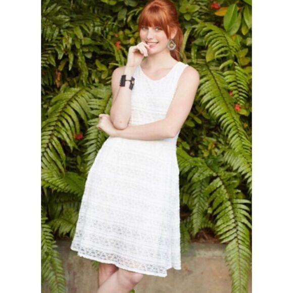 Matilda Jane white lace Smile Sweetly size size 8 NWT - Picture 1 of 16